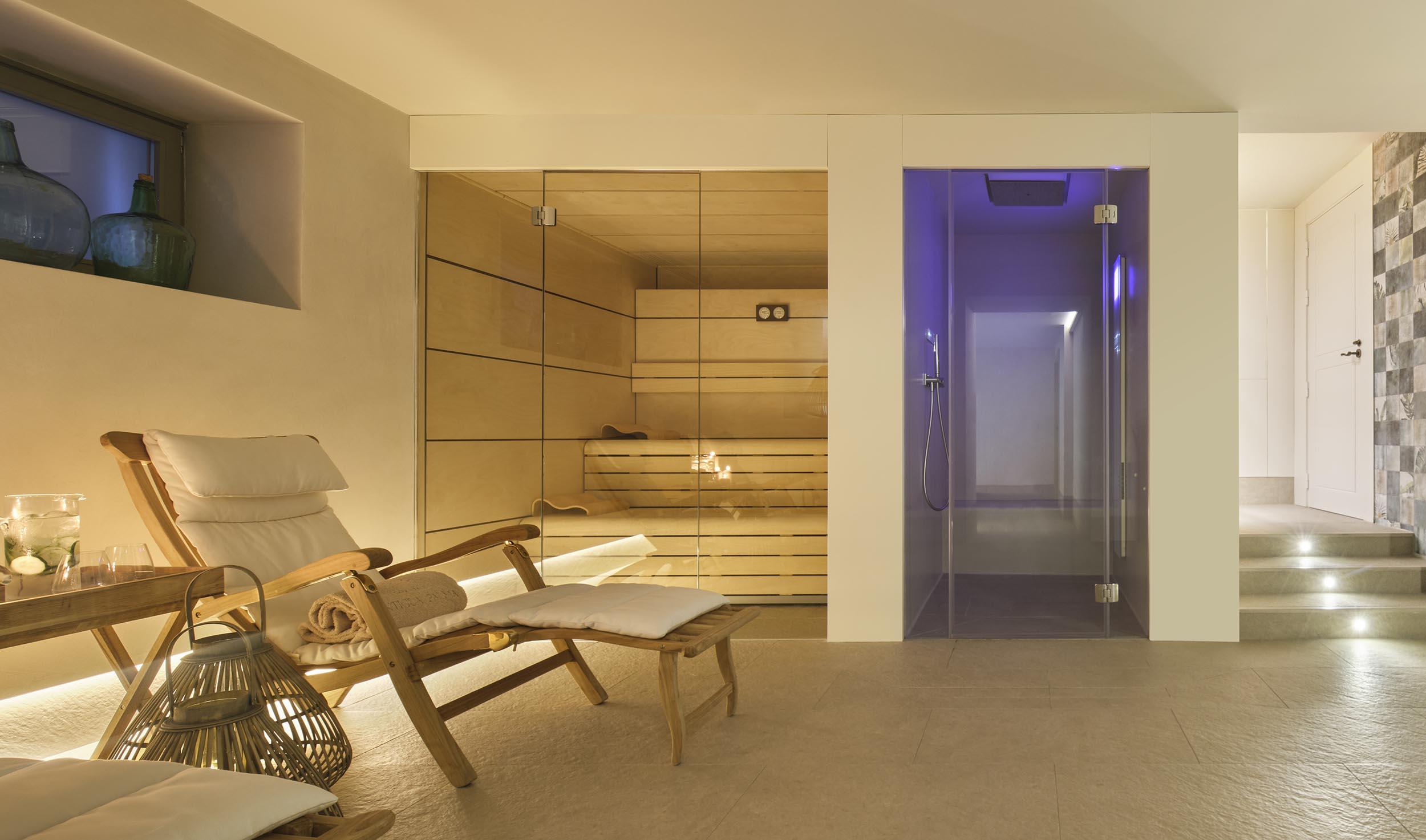 Hotel Antigua Palma - Casa Noble المظهر الخارجي الصورة A modern steam room
