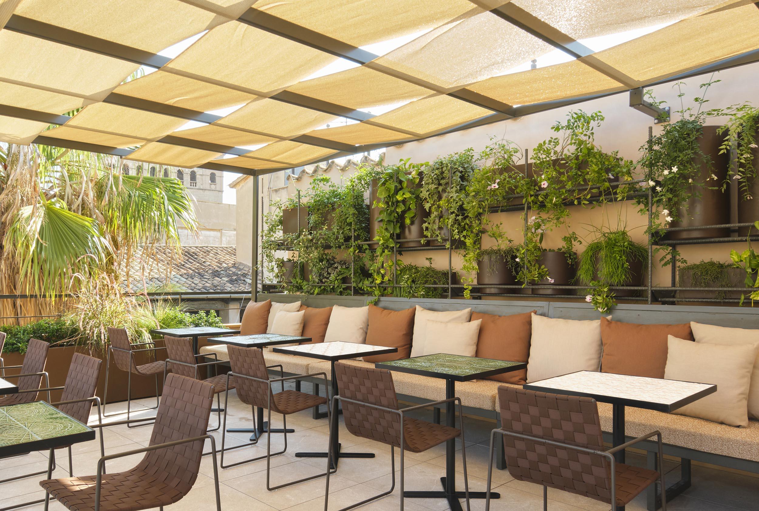 Hotel Antigua Palma - Casa Noble المظهر الخارجي الصورة The rooftop terrace
