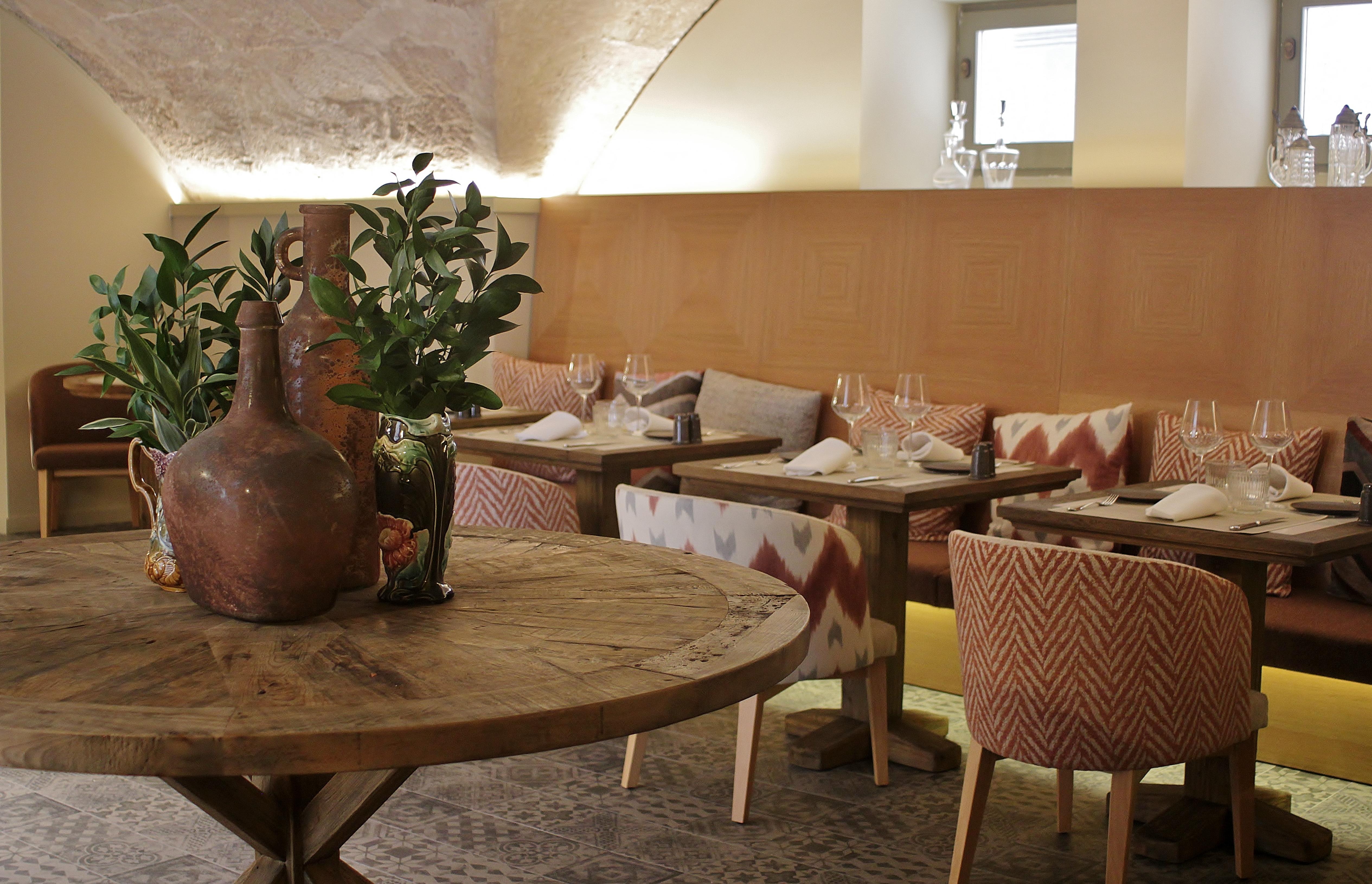 Hotel Antigua Palma - Casa Noble المظهر الخارجي الصورة Interior of the restaurant