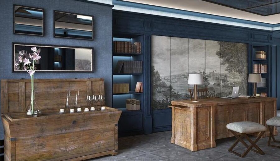 Hotel Antigua Palma - Casa Noble المظهر الخارجي الصورة Interior of the library