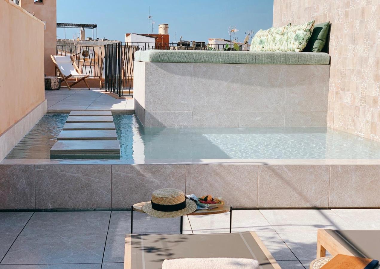 Hotel Antigua Palma - Casa Noble المظهر الخارجي الصورة Rooftop pool at the Hotel